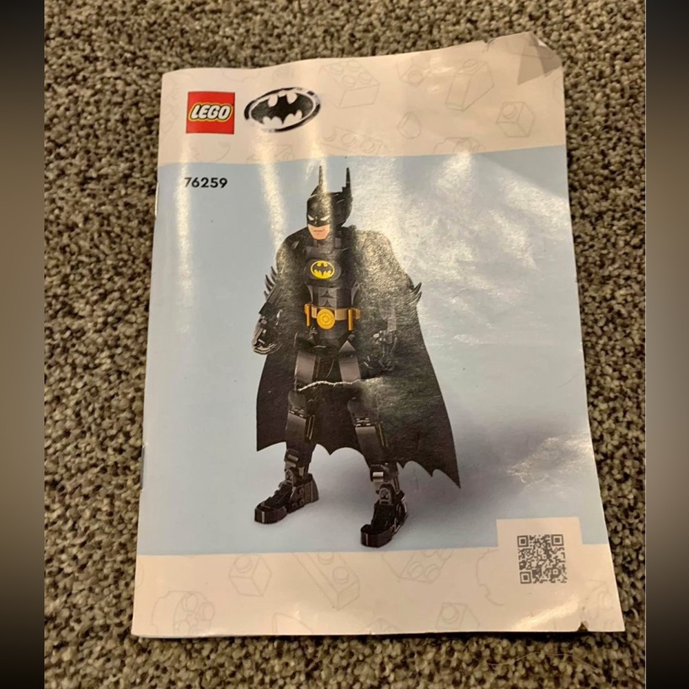 Instructions 76259-1 : Batman Construction Figure - Some Bends